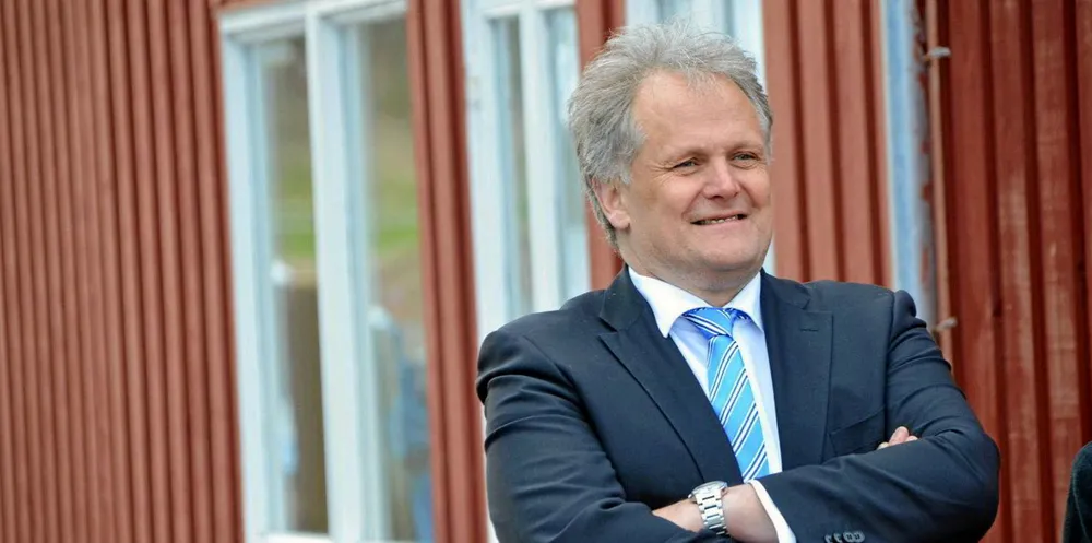 Helge Gaso, owner of aquaculture group NTS and chairman of Norway Royal Salmon.