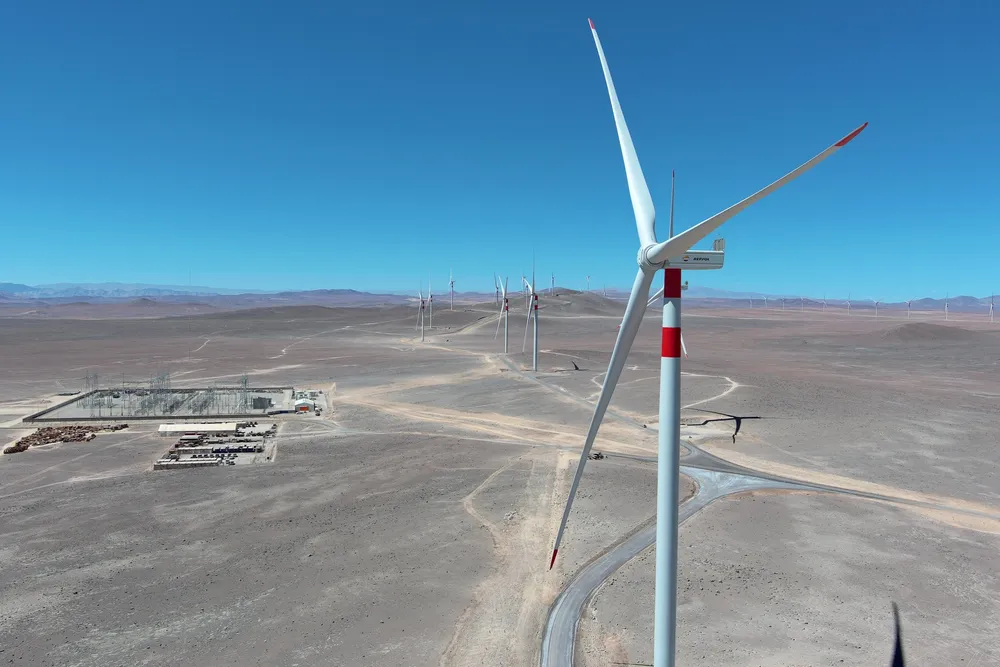 Repsol's Antofagasta Phase 1 wind project in Chile