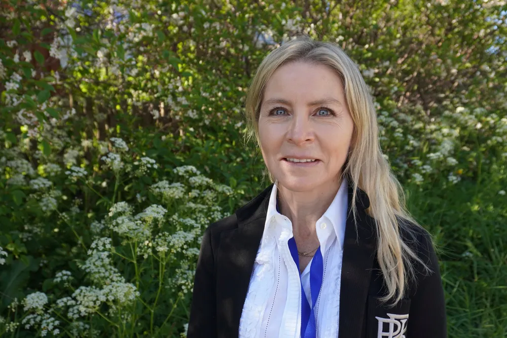 Chilenske Marcela Delgado er gründer og daglig leder i Sudvet.