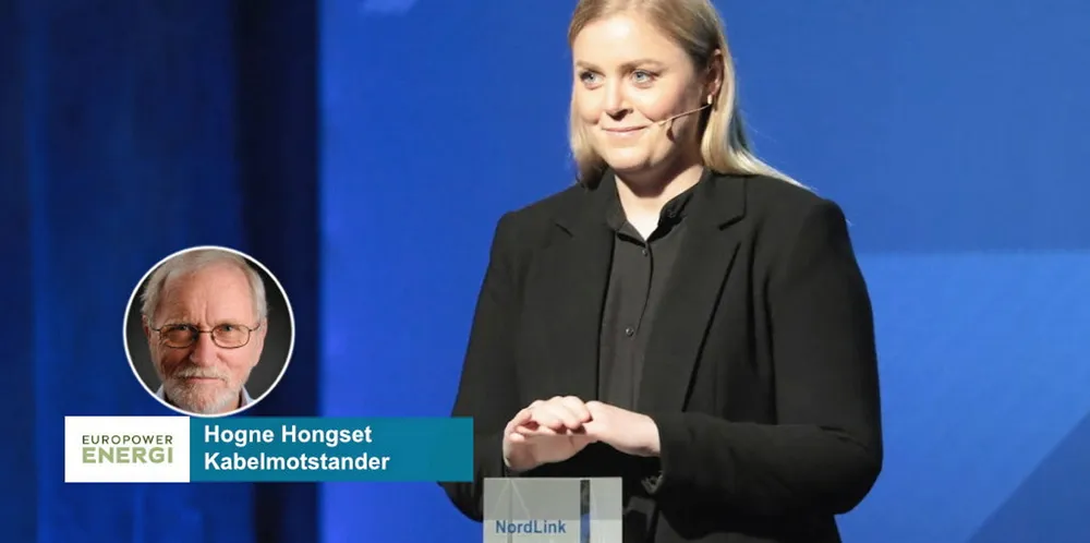 Samfunnsdebattant Hogne Hongset mener at det bare er kraftbransjen som tjener på NordLink-kabelen.