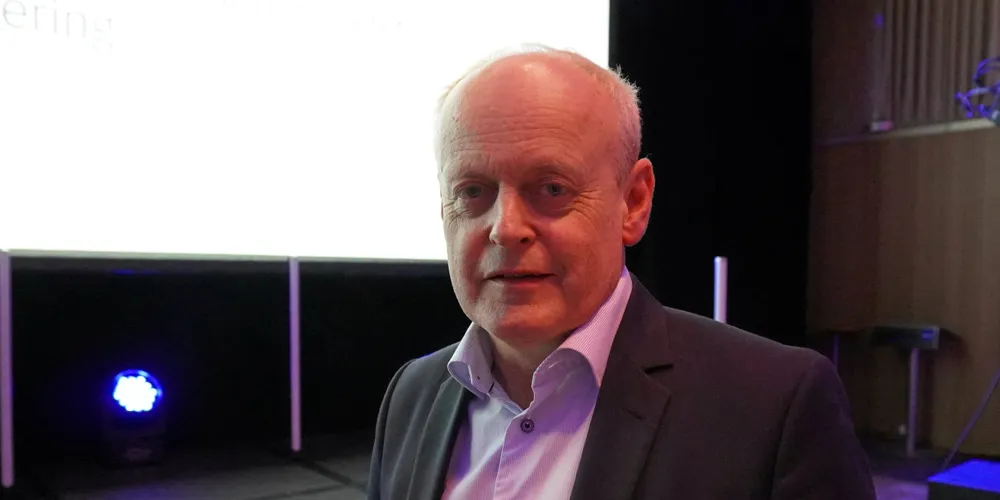 En saklig type som spøker med alvorlige ting: Tor Anders Elvegård leder bransjeorganisasjonen Sjømat Norge Havbruk Nord.