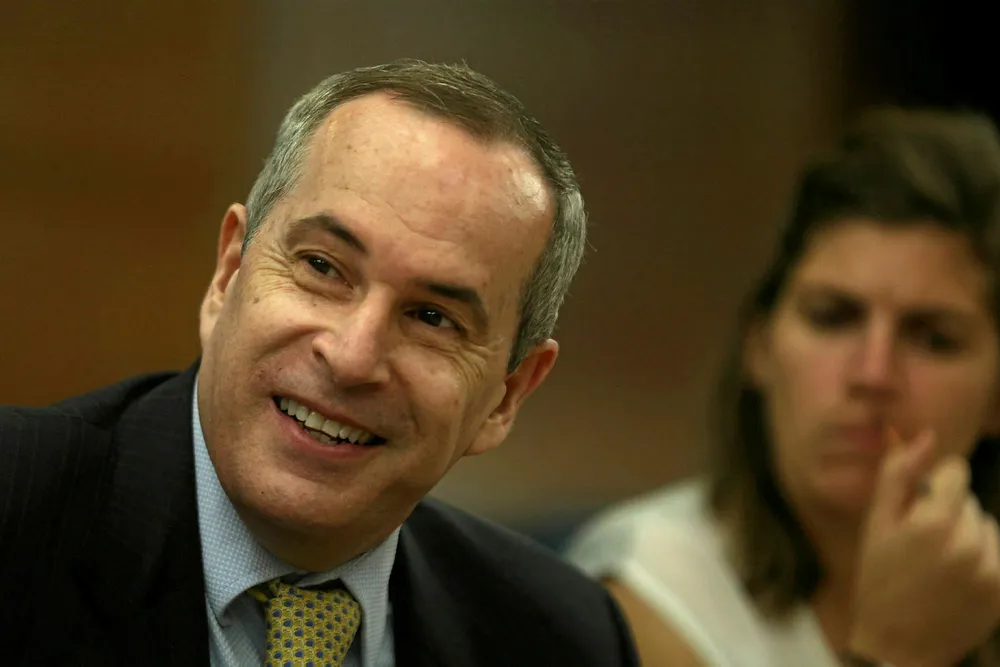 Upcoming round: Brazil's oil regulator chief Decio Oddone