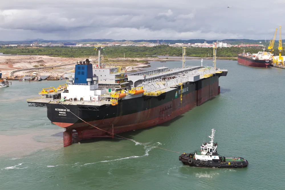FPSO construction: Tower fell during installation of unit