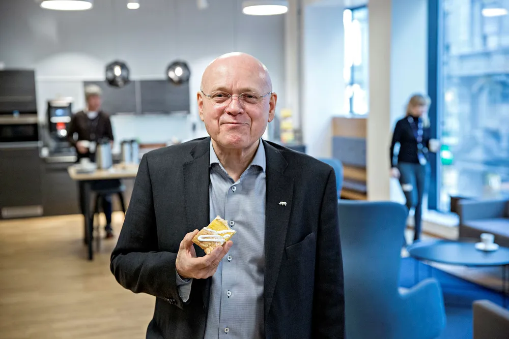 Bjørgulv Braanen har varslet at hans tid som sjefredaktør i Klassekampen er over. Men først kan han glede seg over sterk vekst i pressestøtten i år. Foto: Aleksander Nordahl
