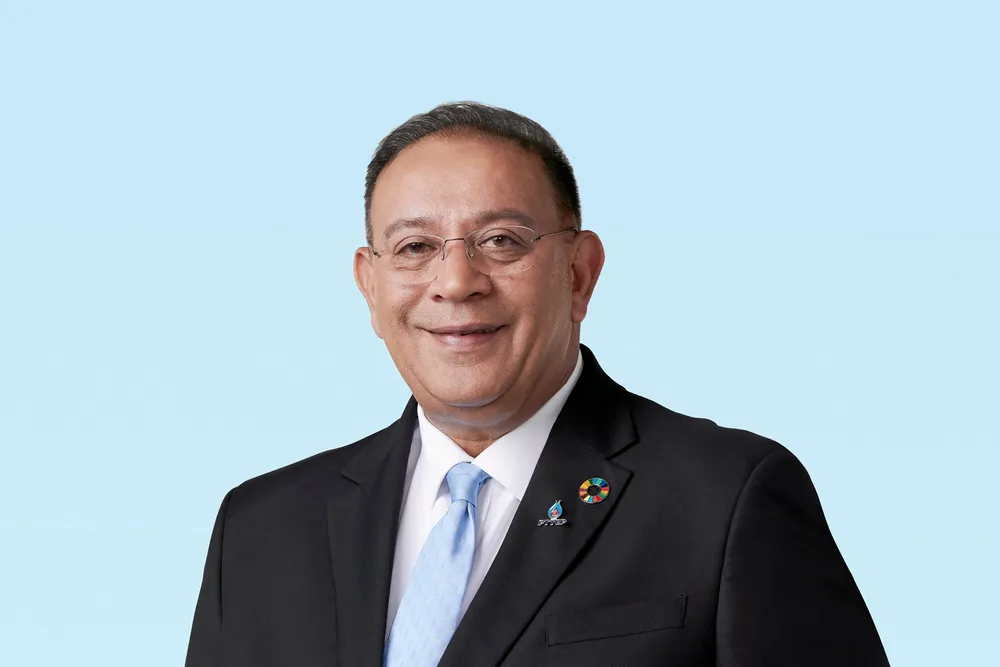 Significant step: PTTEP chief executive Montri Rawanchaikul.