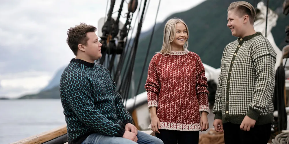 Bilde fra boka Rett i garnet.