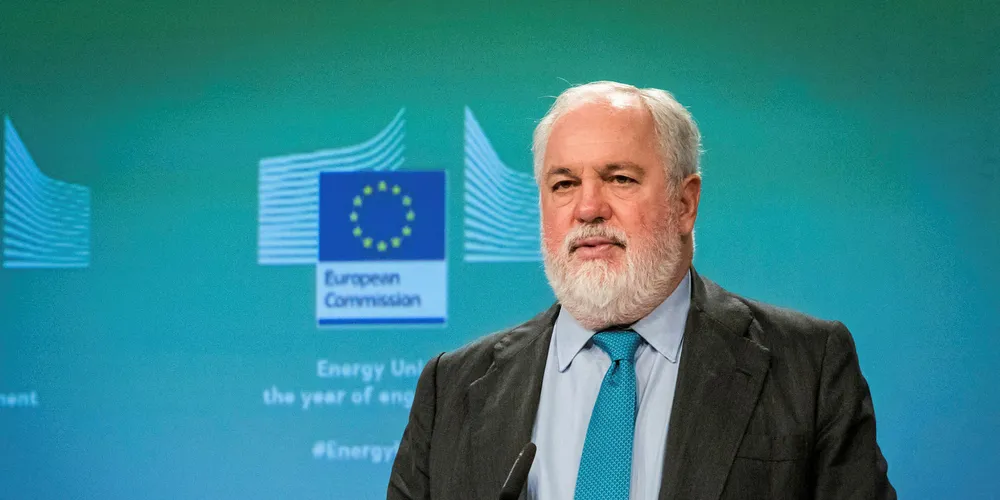 European Union Climate and Energy commissioner, Miguel Arias Canete.