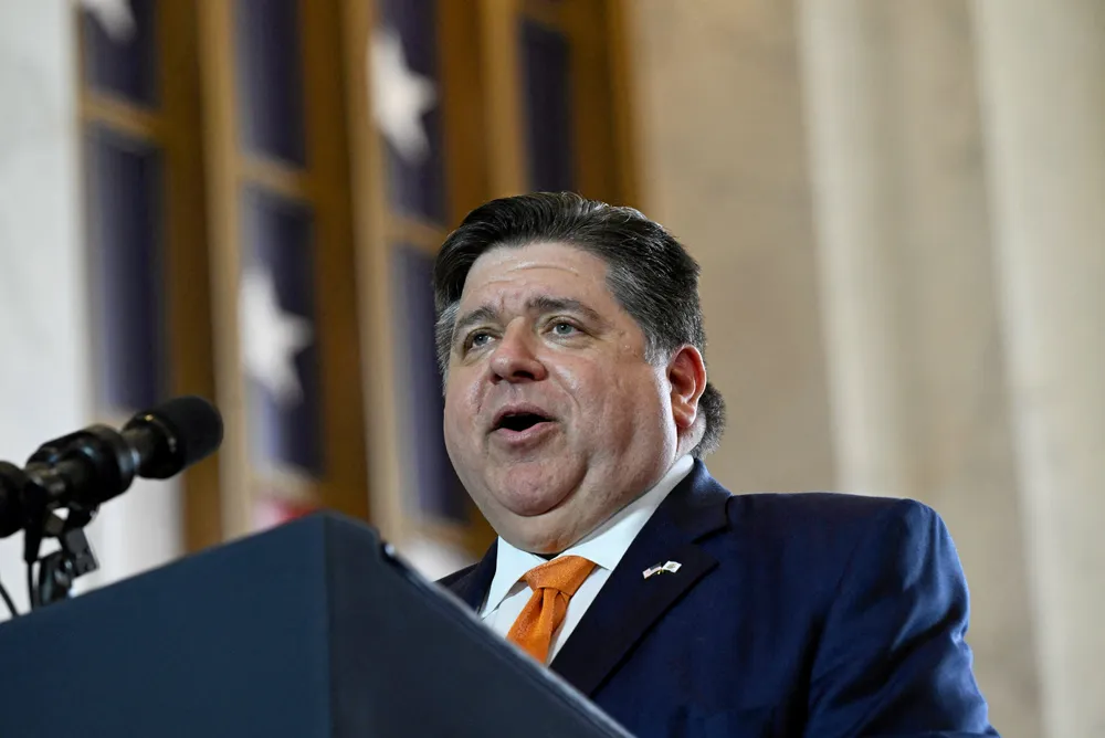 Illinois state governor JB Pritzker