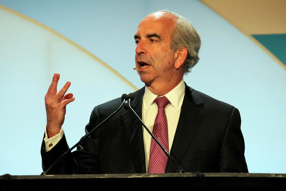 Projections: Hess chief executive John Hess