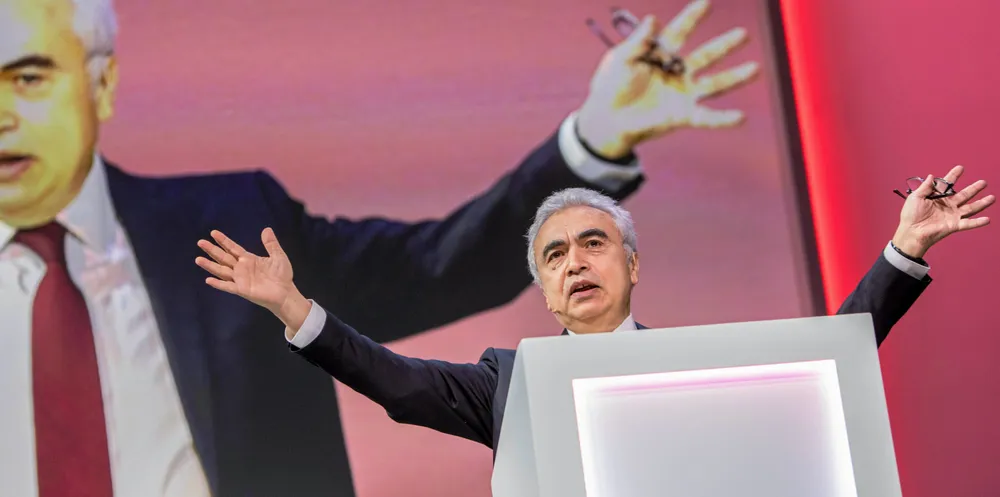 Fatih Birol, head of the International Energy Agency