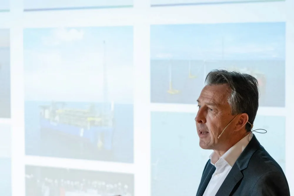 Firm focus: BW Offshore chief executive Marco Beenen.