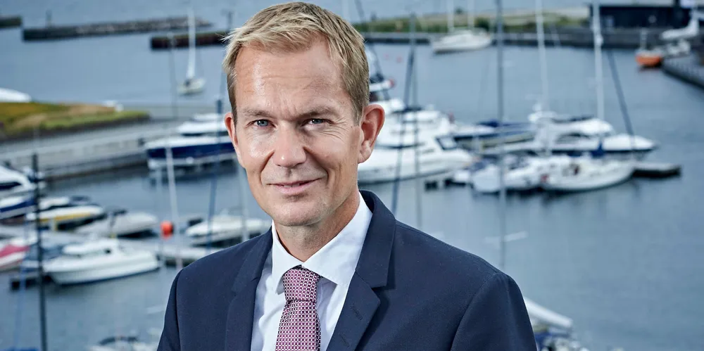 Mads Peter Zacho is walking into the CEO’s suite earlier than the original expected date of 1 September.