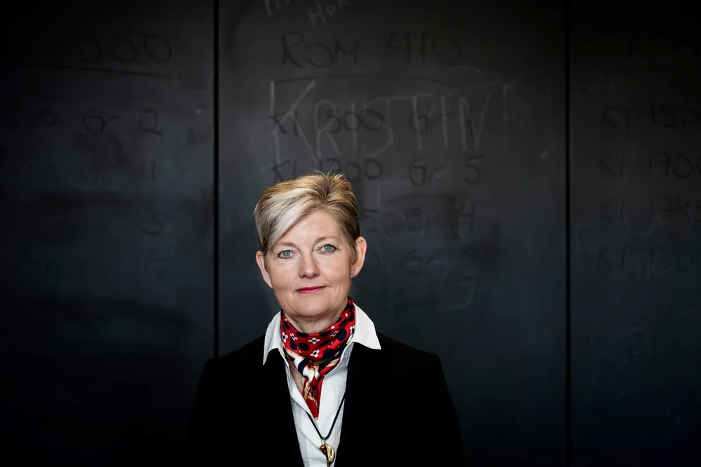 Konsernsjef i ManpowerGroup, Maalfrid Brath, understreker at det fortsatt er flere som skal øke enn redusere bemanningen. Men det er et tydelig omslag fra de foregående kvartalers store optimisme.