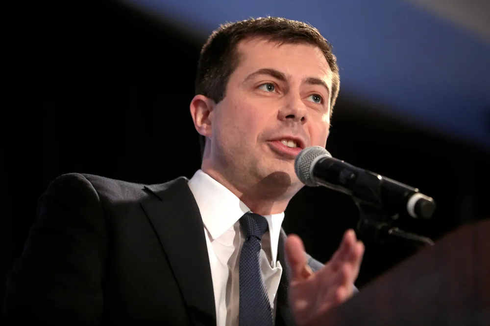 Pete Buttigieg, US Secretary of Transportation.