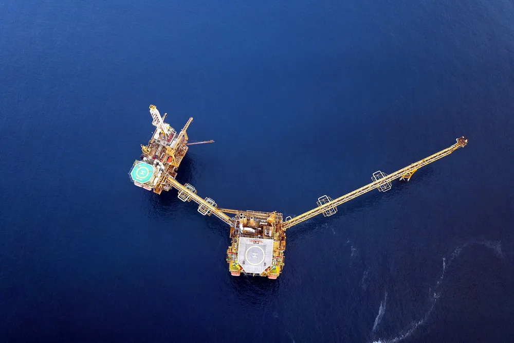 Expansion plans: ONGC's S1 and Vashishta deep-water development facilities off India's east coast