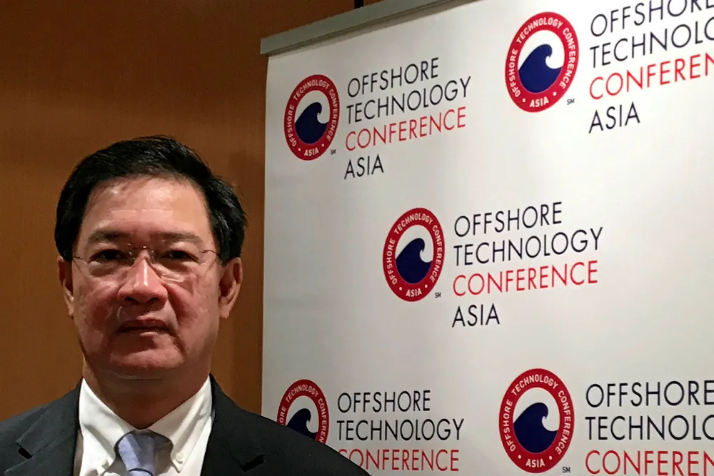 Phongsthorn Thavisin, president of PTT Exploration & Production, poses for a photo during the OTC Asia conference in Kuala Lumpur, Malaysia March 21, 2018. REUTERS/Florence Tan