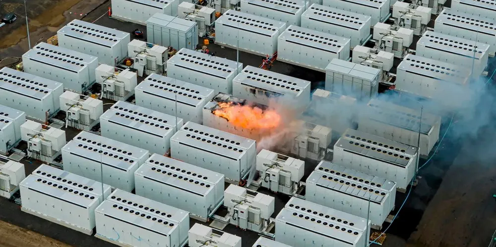 It took four days, 30 fire engines and 150 firefighters to bring this fire at a Tesla Megapack energy storage facility in Australia under control in 2021.
