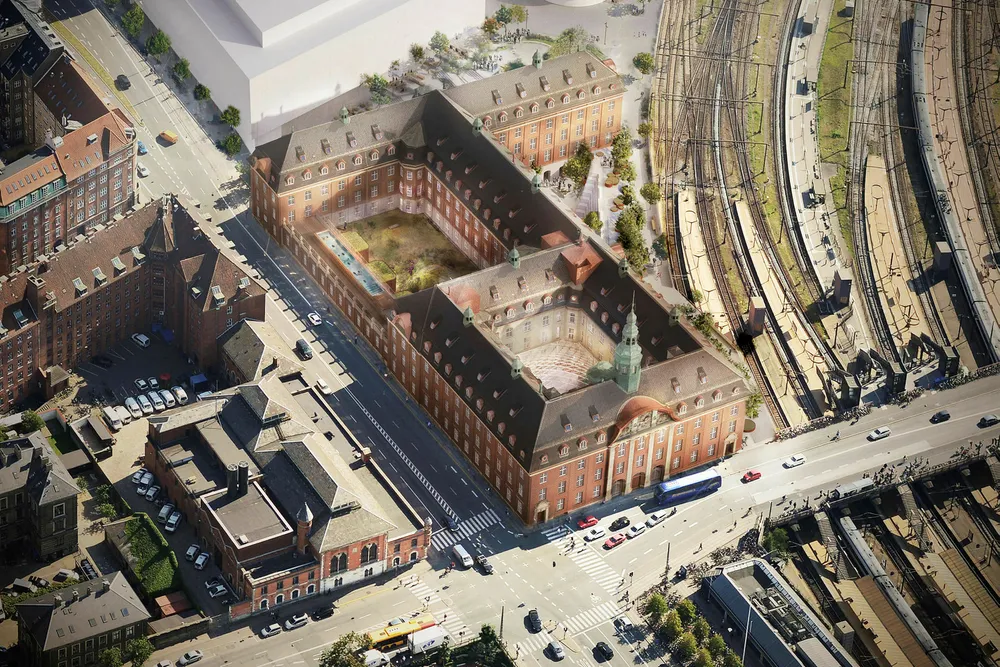 Villa Copenhagen med 390 rom i det gamle sentralposthuset like ved Tivoli koster rundt 1,5 milliarder danske kroner eller omtrent 2,2 milliarder norske.