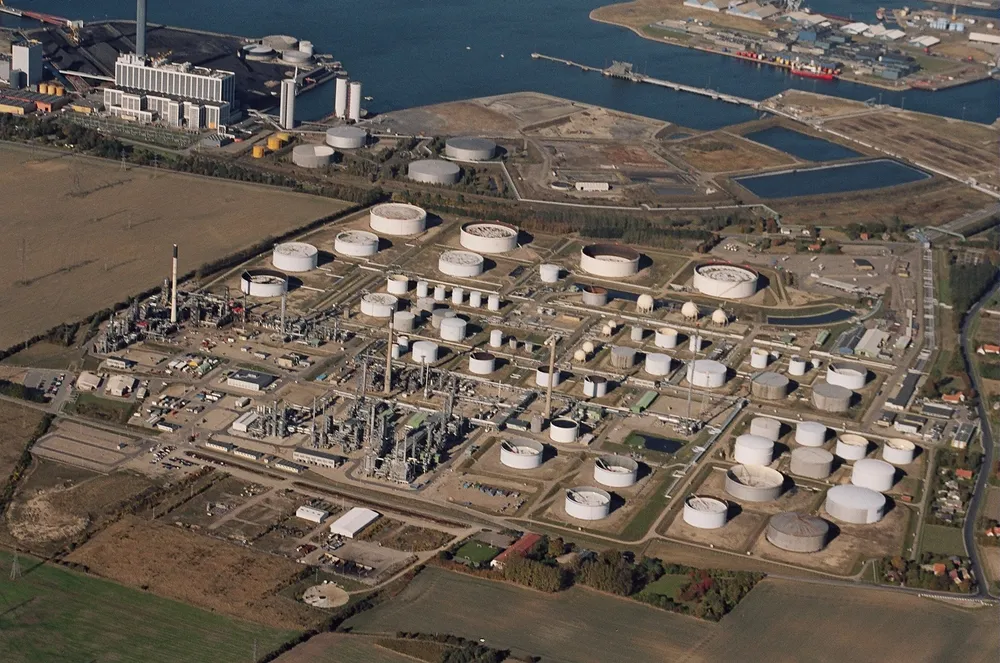 'Leak': Kalundborg refinery in north-west Sjaelland
