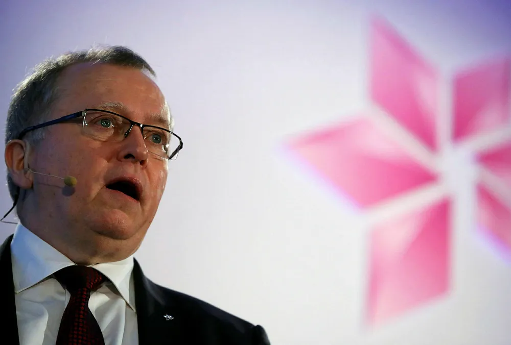 Deflecting criticism: Equinor chief executive Eldar Saetre