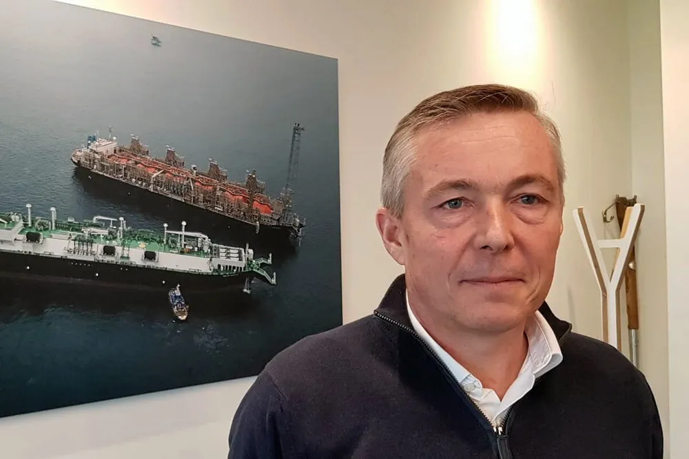 Armel Simondin, chief executive of Perenco.