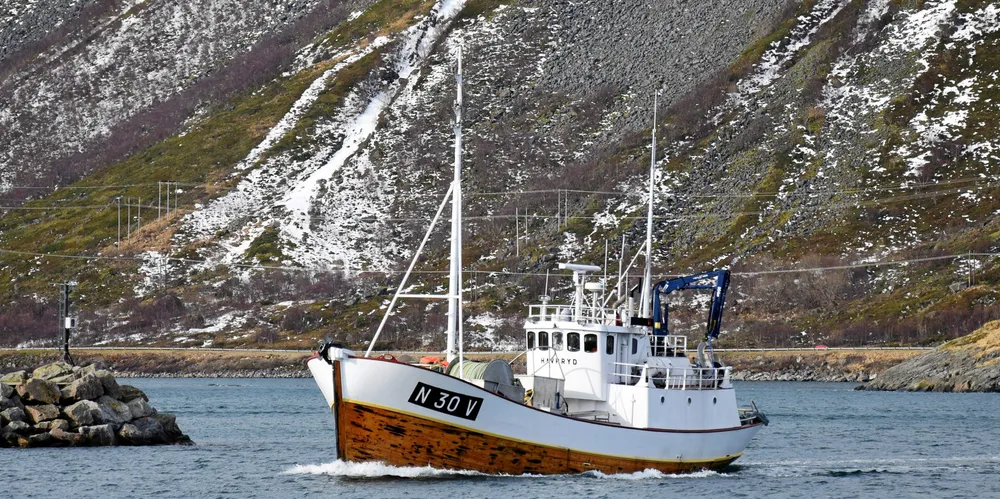 «Havpryd», kutter hjemmehørende på Ørsnes i Lofoten, senere solgt til Husøy på Senja.