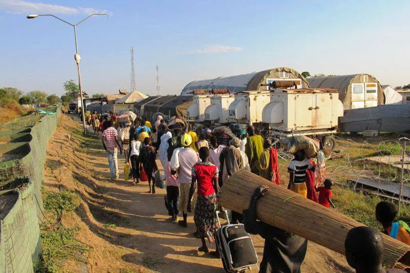 Probe: refugees on move in Sudan