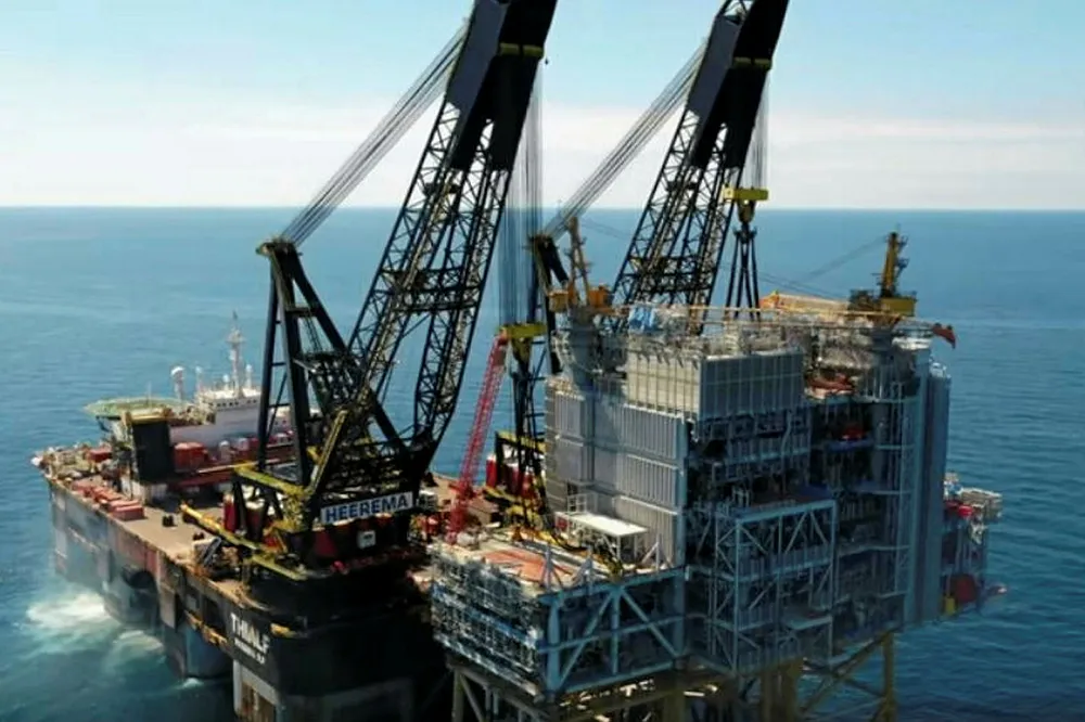 Module installation: at Martin Linge