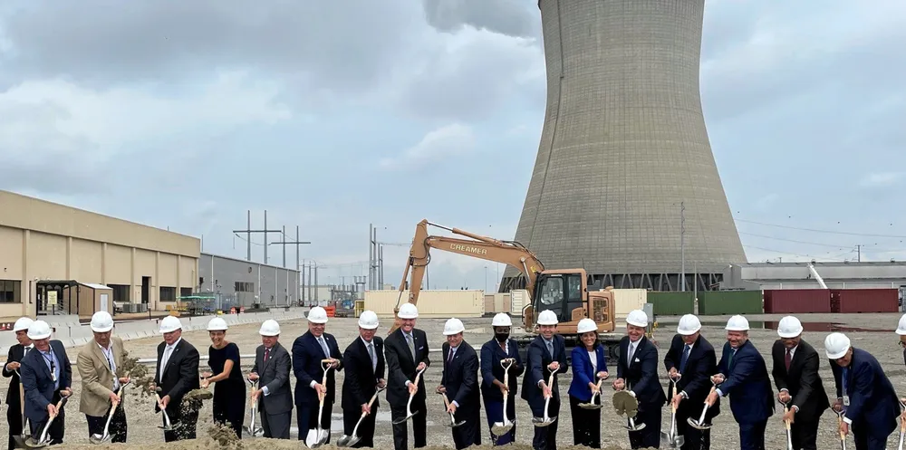 Groundbreaking at New Jersey Wind Port, attended by New Jersey state governor Phil Murphy