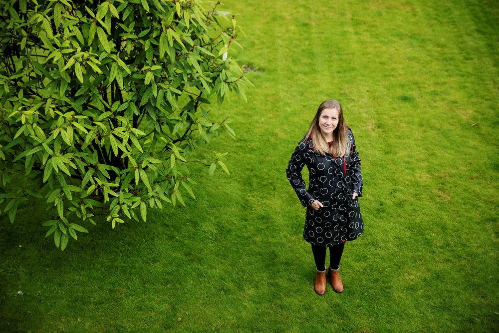 Julie Ane Ødegaard Borge jobber i Raftostiftelsen og har skrevet doktorgrad om skolevalg. Foto: Eivind Senneset