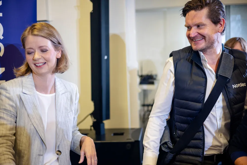 Sjeføkonom Kjetil Olsen i Nordea er ikke helt enig i de nye inflasjonsestimatene til Norges Bank og sentralbanksjef Ida Wolden Bache.