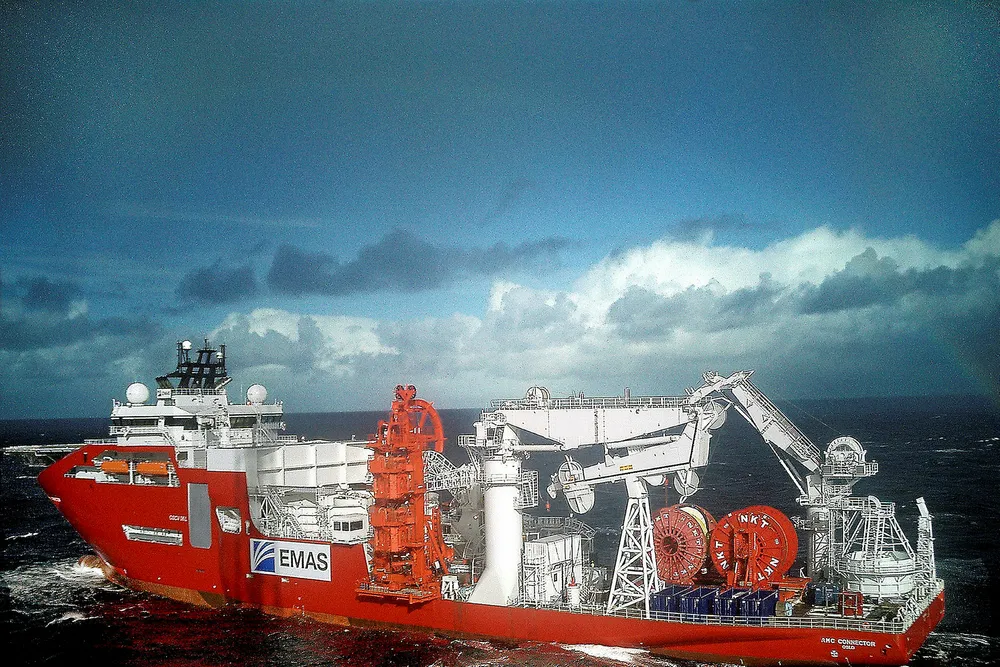 On hire: the multipurpose subsea construction vessel Lewek Connector