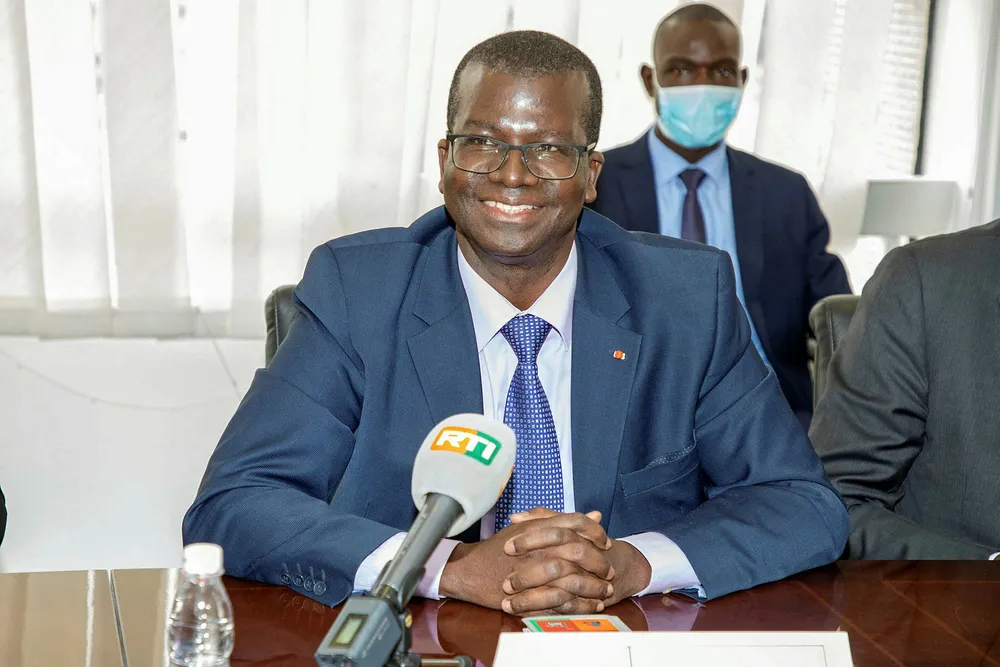 Welcomes Eni discovery: Ivory Coast Mines, Petroleum & Energy Minister Thomas Camara