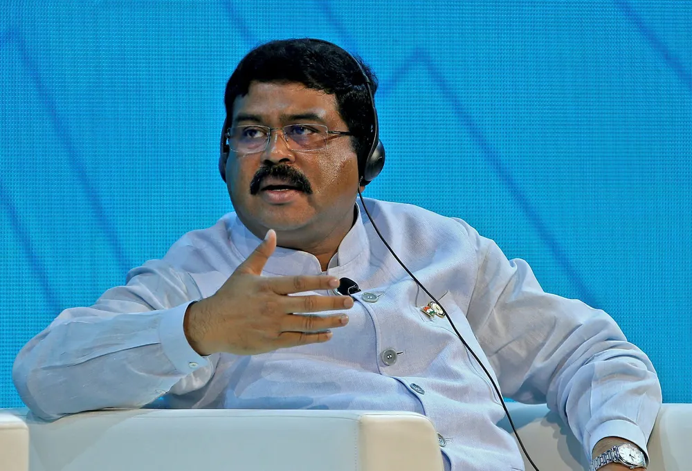 Tepid response: Indian Petroleum Minister Dharmendra Pradhan