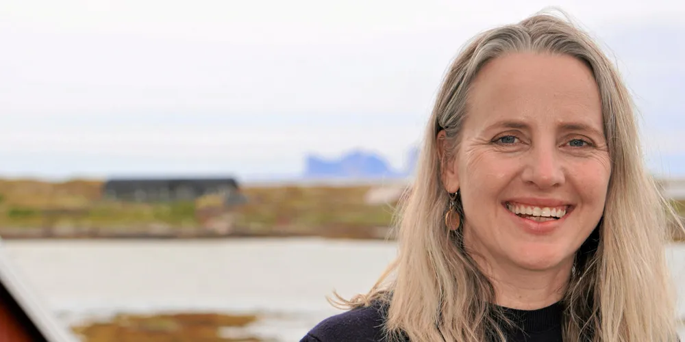 Daglig leder Stine Svanevik i Olaisen Blue.