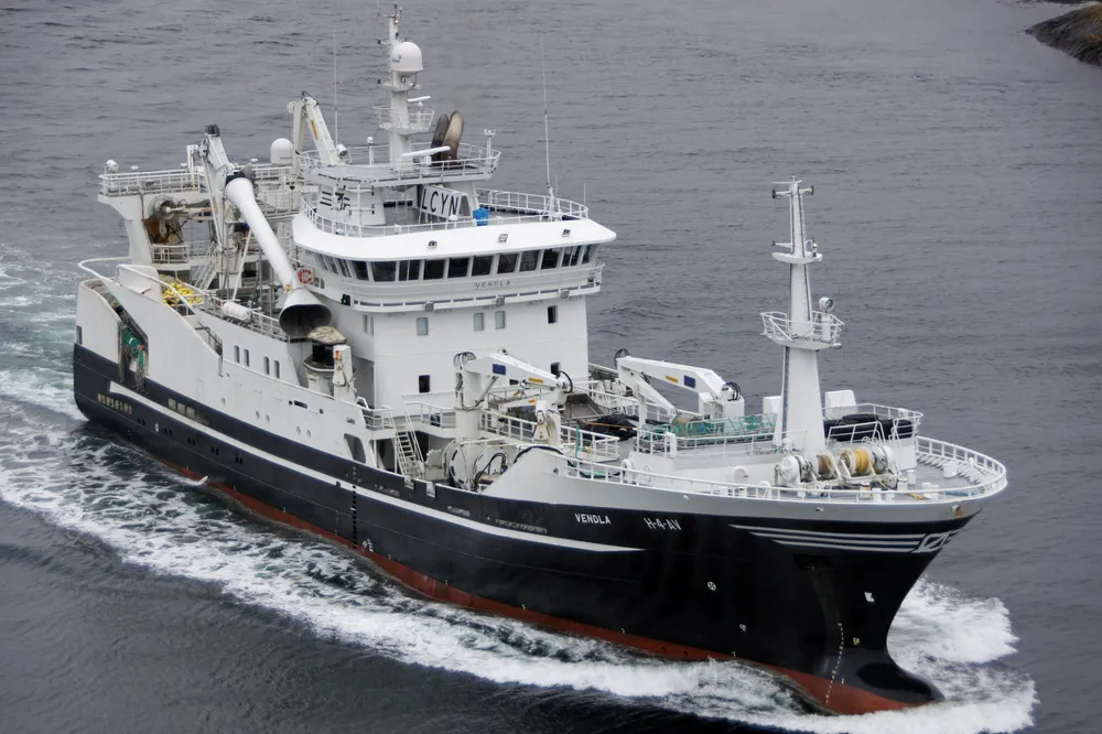 Den kombinerte ringnotsnurperen/tråleren «Vendla» eies av rederiet Vendla AS i Austevoll. Rederiet økte fiskeriinntektene med 20 prosent i fjor.