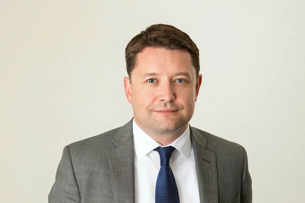 Rising: United Oil & Gas chief executive Brian Larkin