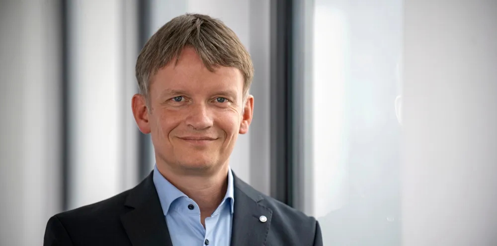 Meyer Burger's CEO Gunter Erfurt.