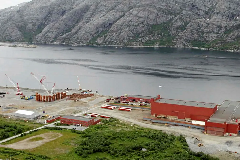 Lifeline: Aker Solutions' Sandnessjoen yard