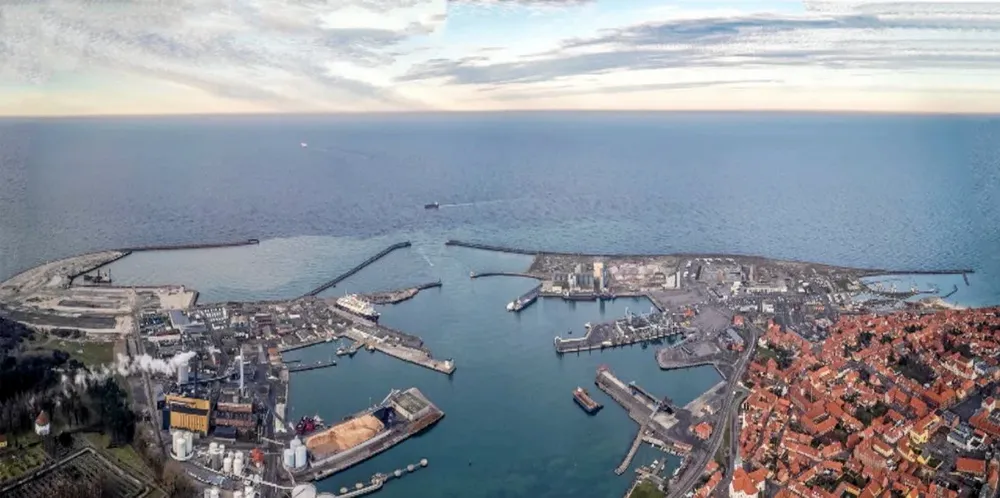 The site for the Hyme deployment at Bornholm.