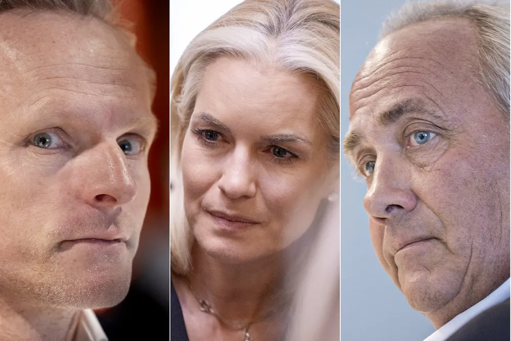 Ketil Skorstad (fra venstre), Celina Midelfart og Torstein Tvenge har alle kjøpt PPI-aksjer denne uken.