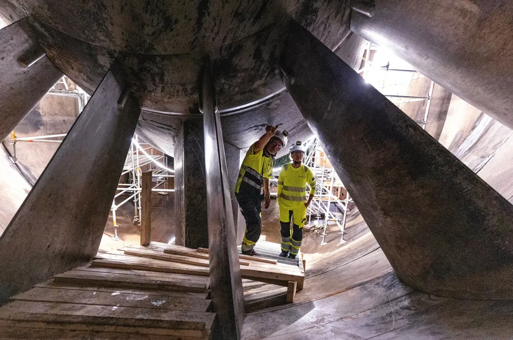 Etter dambruddet på Braskereidfoss i 2023, har kraftverket stått stille.