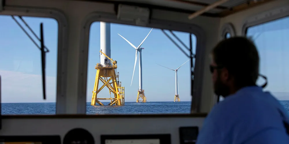 Rhode Island's 30MW Block Island wind farm |
