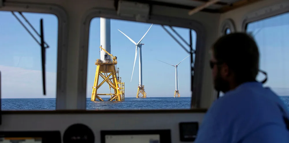 Block Island array off Rhode Island