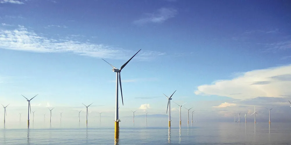 The London Array is one of the offshore wind projects worked on by Alpha Offshore