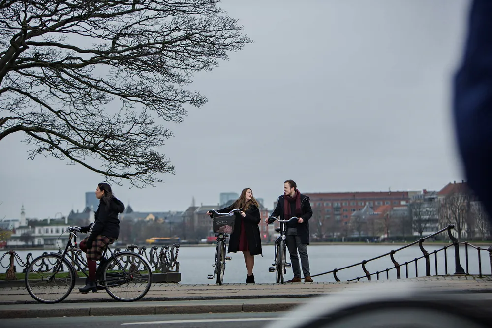 Aleksandra Maria Kjemhus og kjæresten Anders Fløysund ville starte karrieren i utlandet og har flyttet til København.