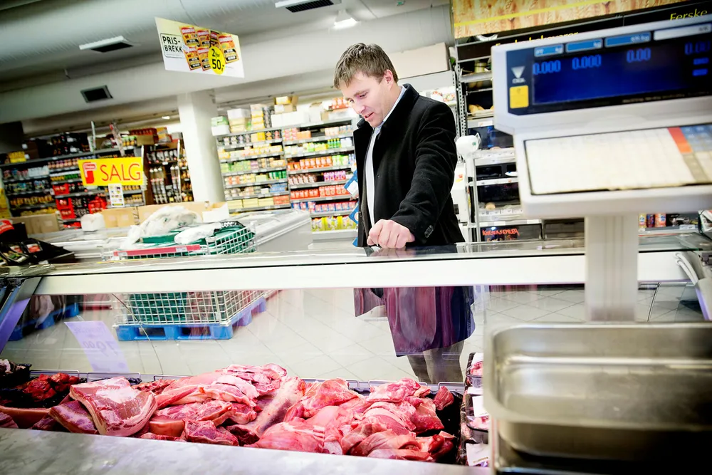 Christian Lykke og Bunnpris økte inntektene i fjor, men tapte penger på bunnlinjen etter å ha byttet grossist fra Rema til Norgesgruppen. Foto: Ole Morten Melgård