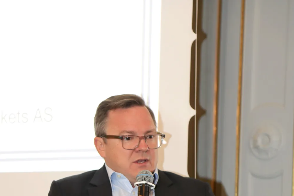 Pleased with interest: Seadrill chief executive Simon Johnson.