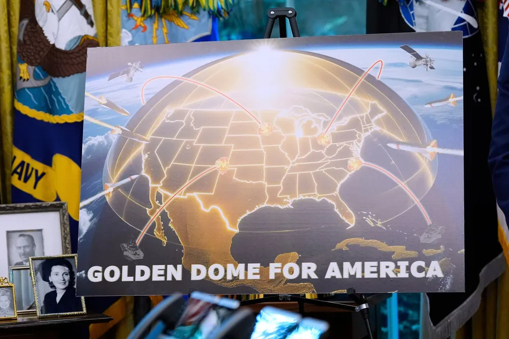 Donald Trump har lagt frem planer om et såkalt Golden Dome-luftvernsystem