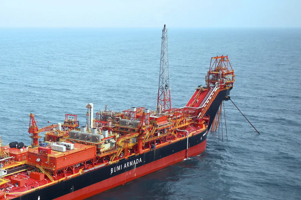 Armada TGT 1 FPSO operates on the Te Giac Trang field